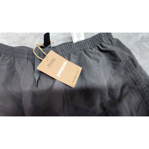 NWT Patagonia Men's XS Forge Grey Baggies Longs Swim Trunks 7" Inseam - Picture 5 of 8